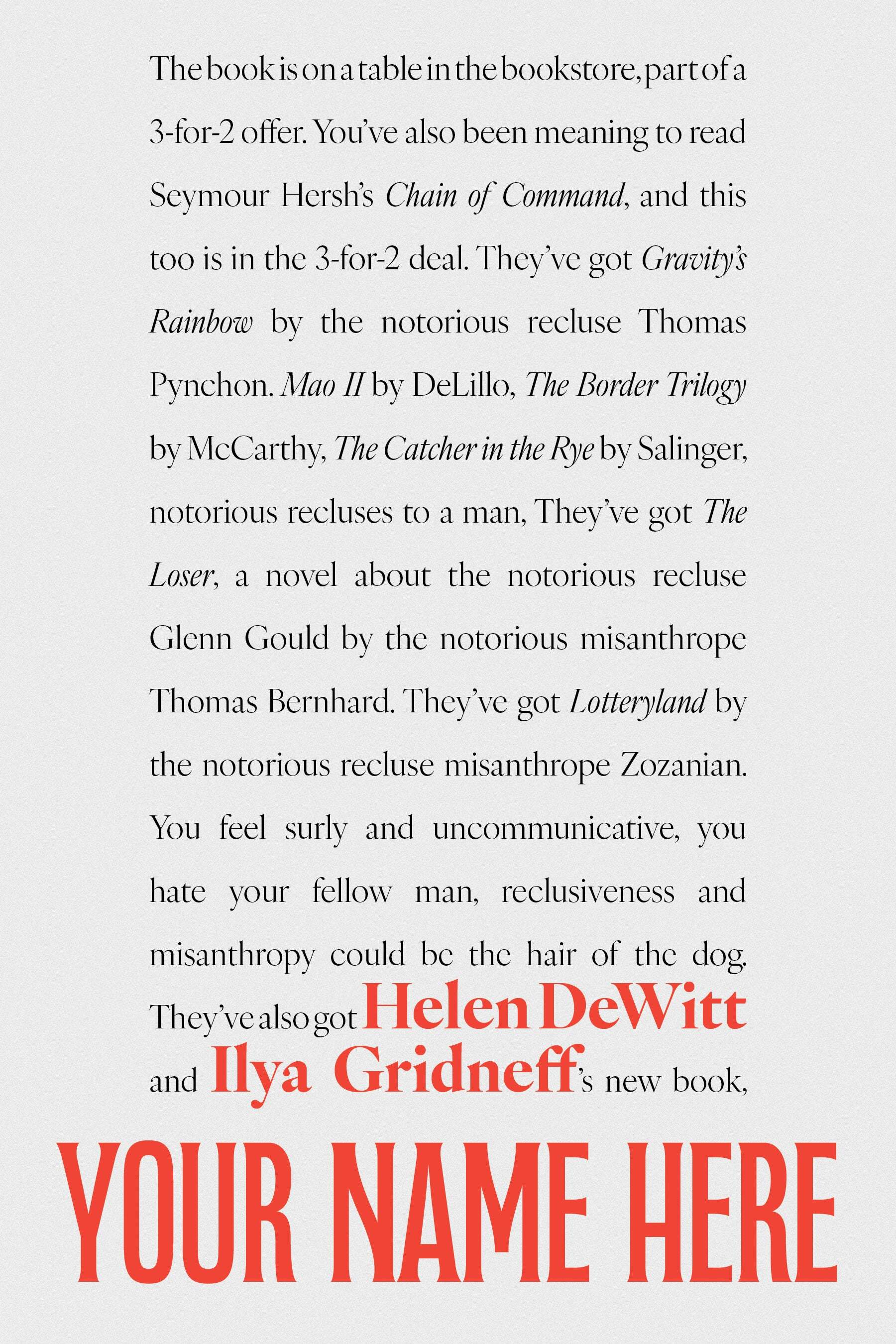 Your Name Here - Your Name Here